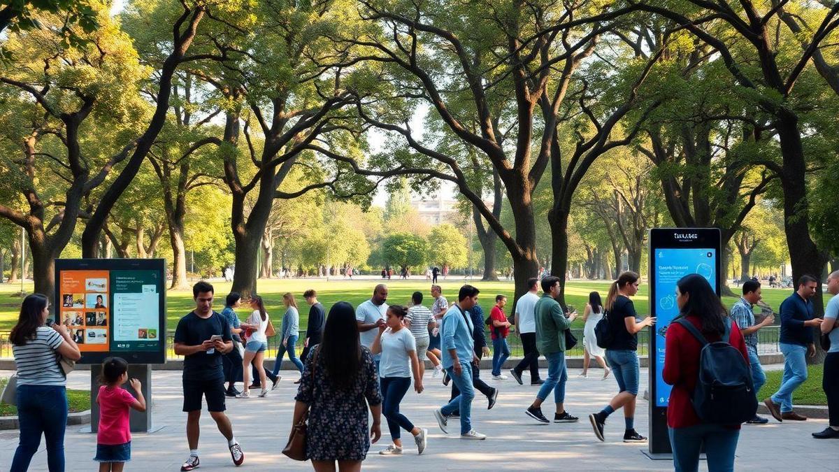 Aplicações Práticas em Locais Públicos