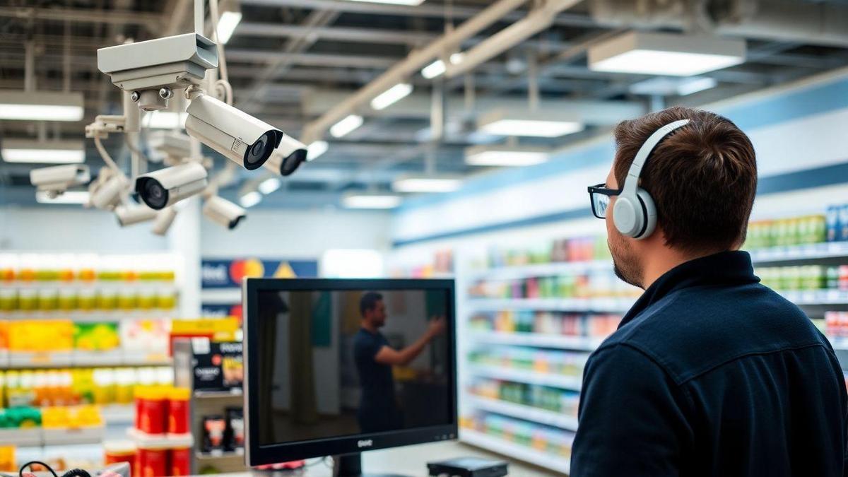 Como escolher câmeras de segurança com detector de movimento para sua loja